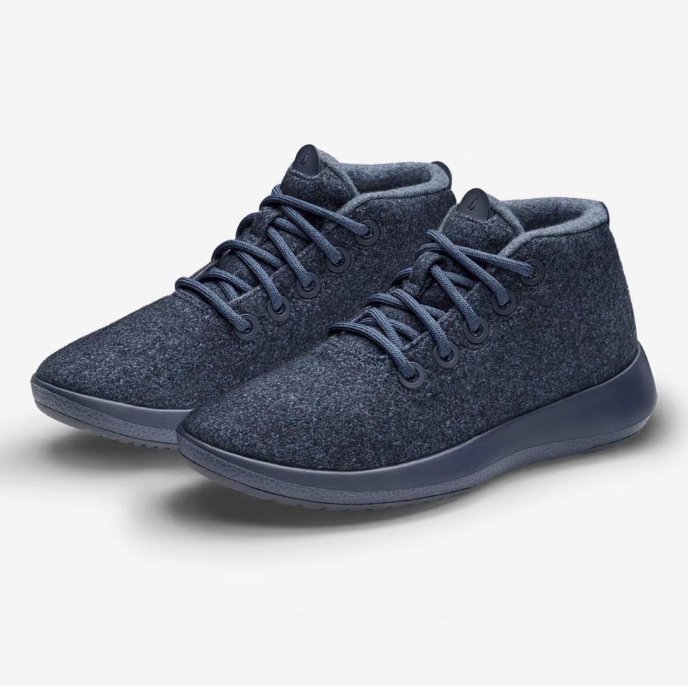 Allbirds Women’s Shoes Wool Runner-Up Mizzles Savanna Night Navy Grey 7 NIB